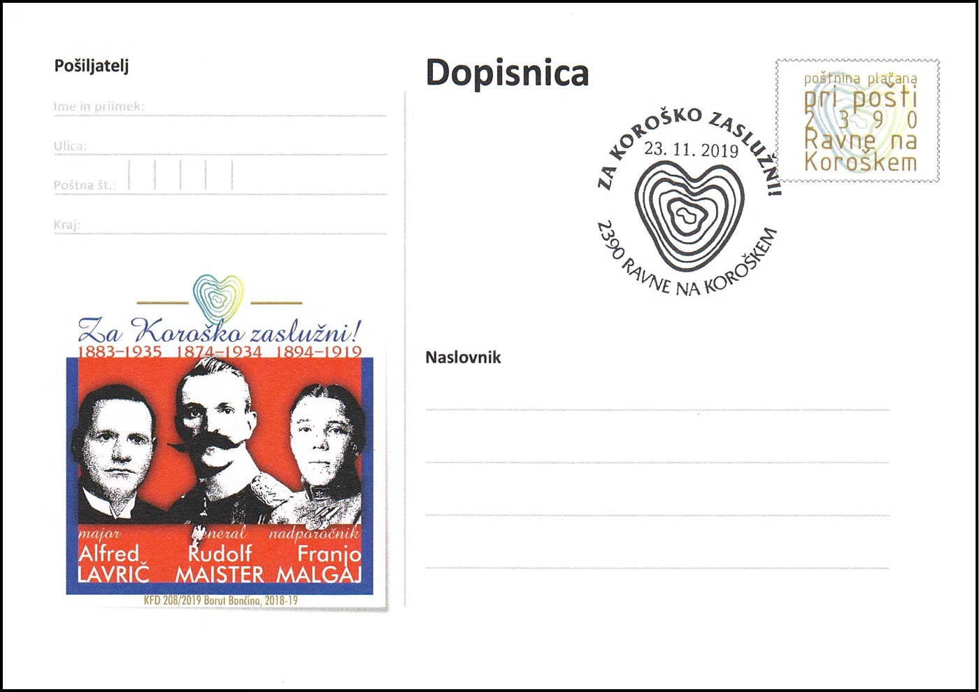 ZA KOROŠKO ZASLUŽNI